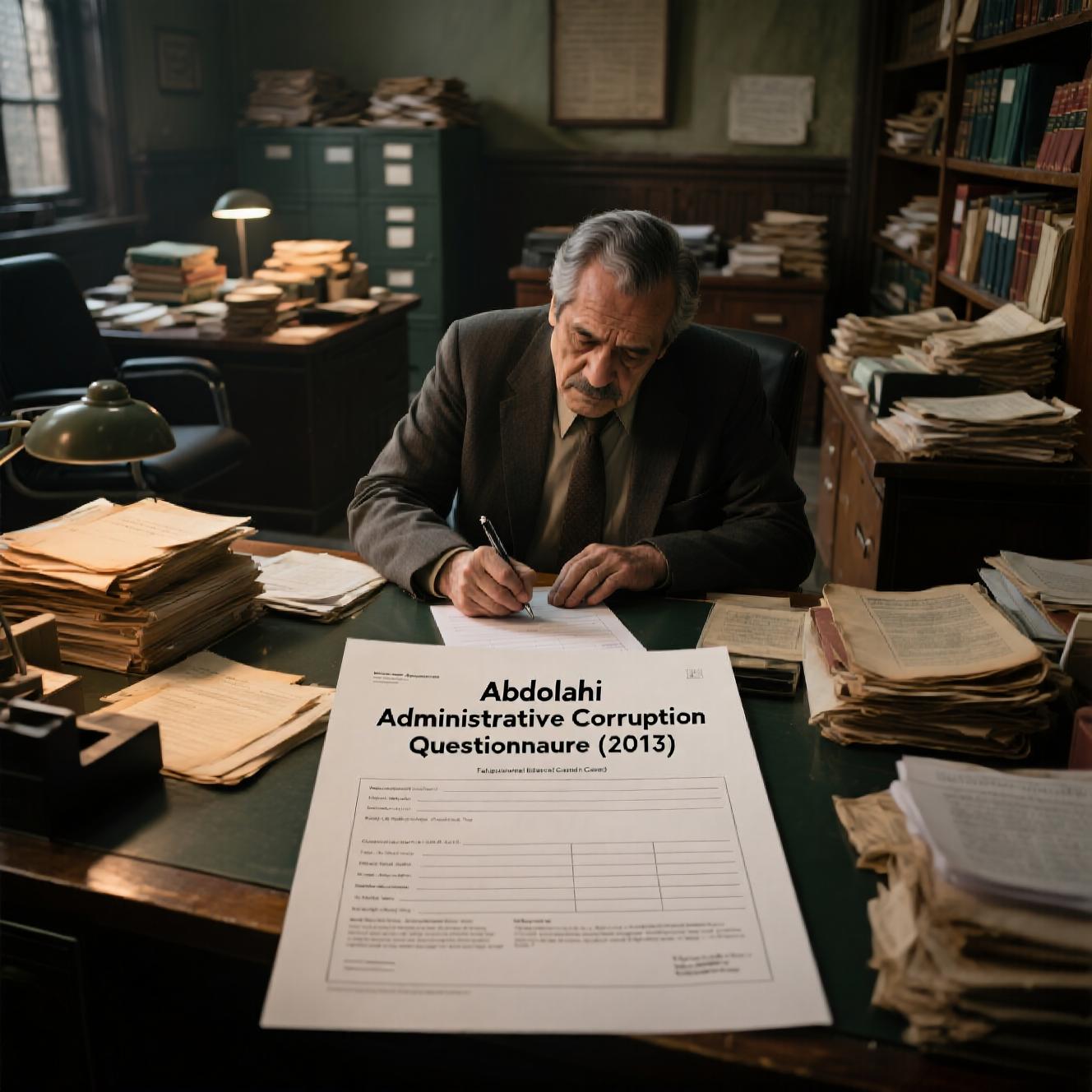 پرسشنامه فساد اداری عبدالهی(1392)